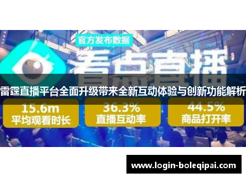 雷霆直播平台全面升级带来全新互动体验与创新功能解析